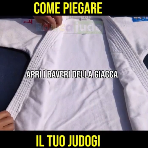 Come piegare il judogi